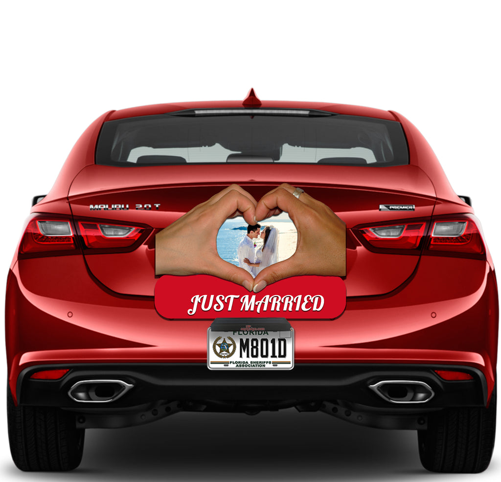 Heart Hands Just Married