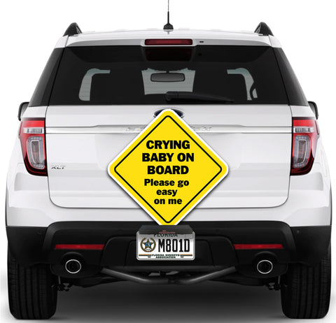 Image of Crying Baby on Board