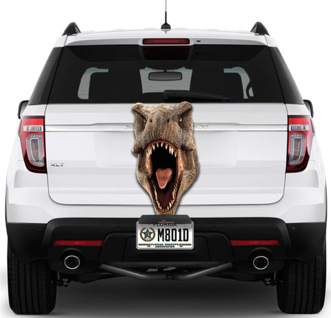 Image of T-Rex Face Sign