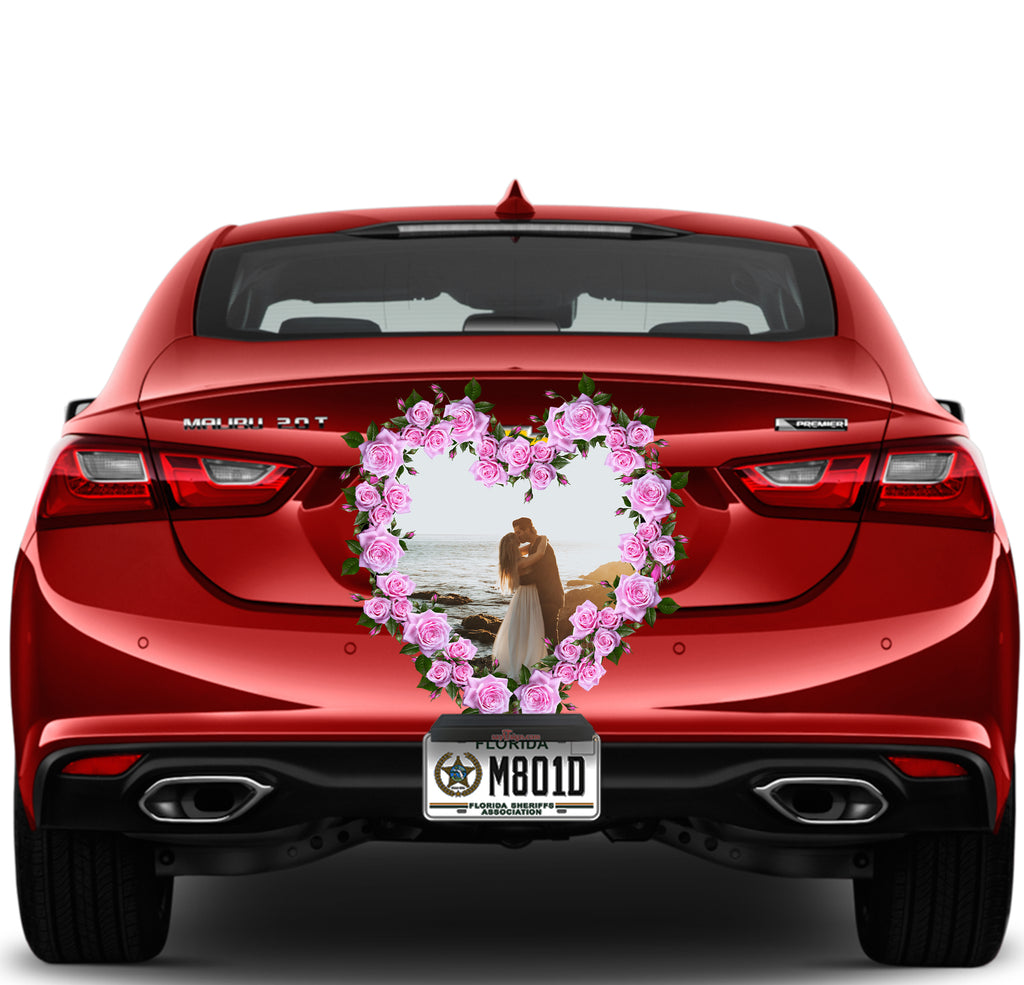 Pink Roses Heart