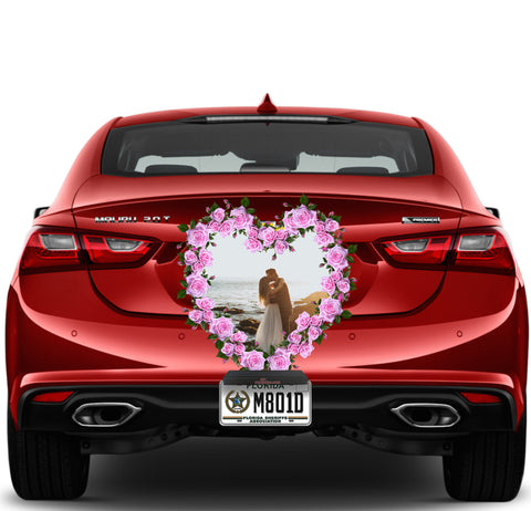 Image of Pink Roses Heart