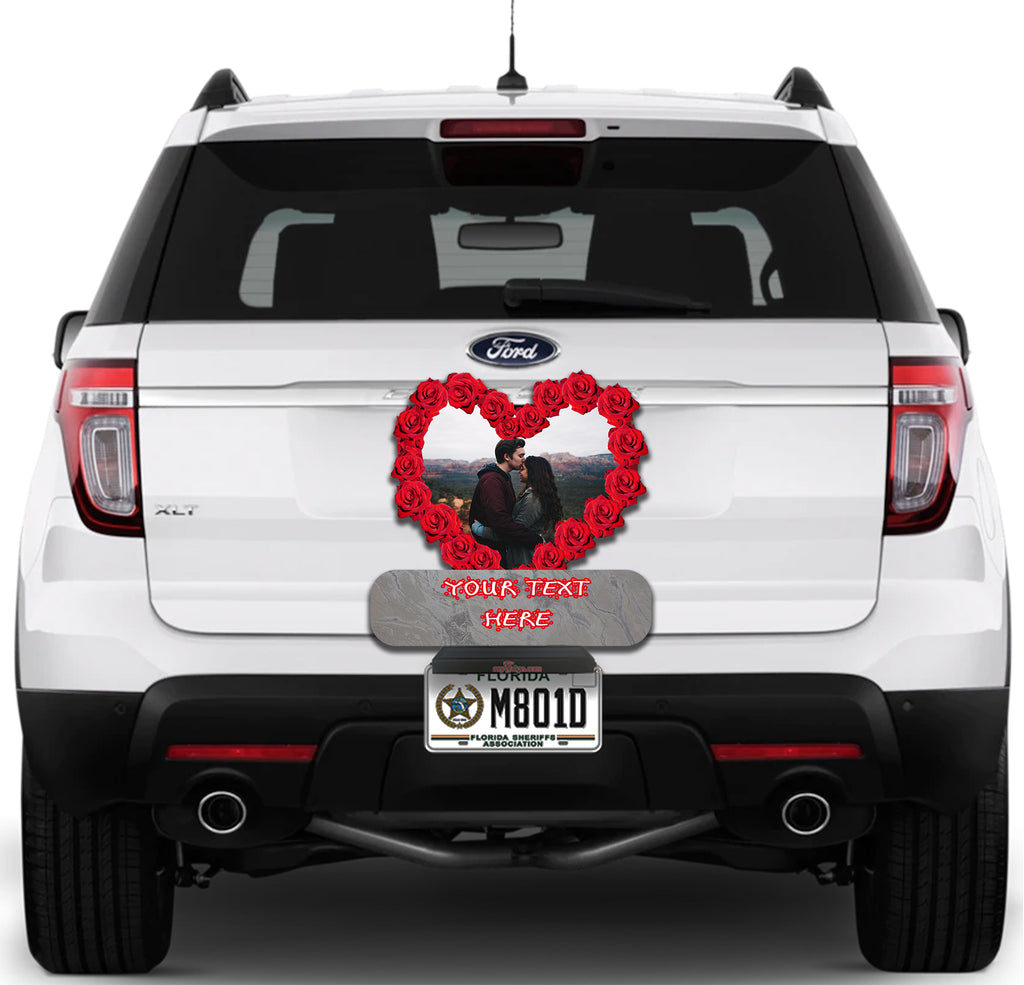 Red Rose Heart Anniversary