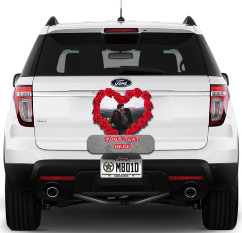 Image of Red Rose Heart Anniversary