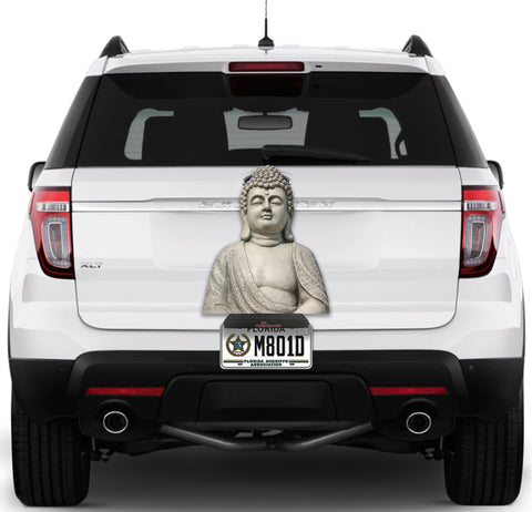 Image of White Stone Buddha