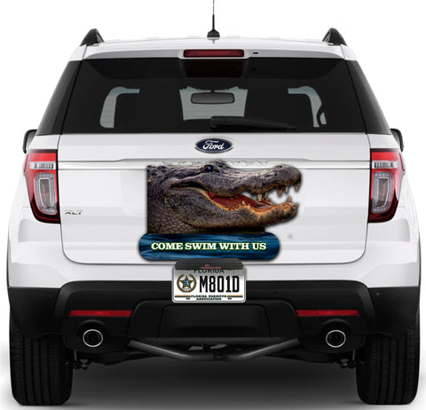 Image of Alligator "Come Swim with me"