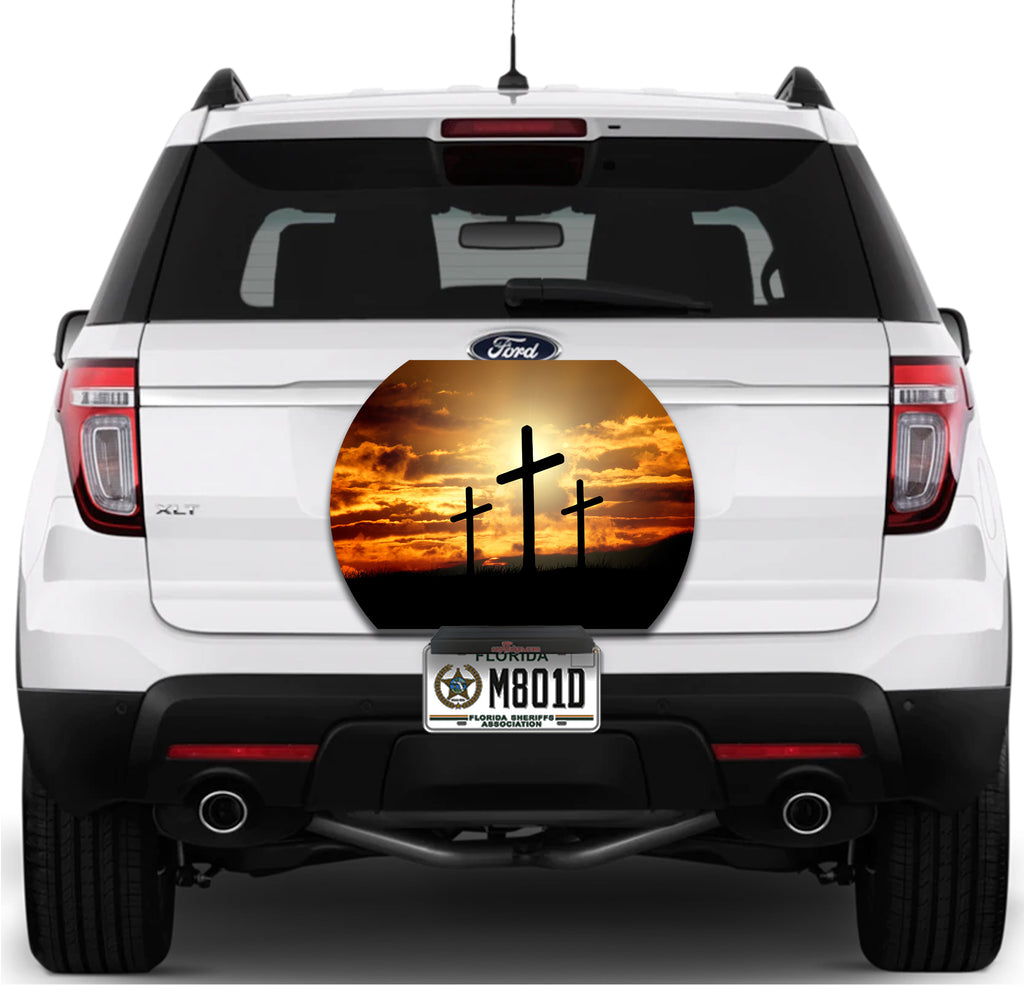 Three Crosses Sunset