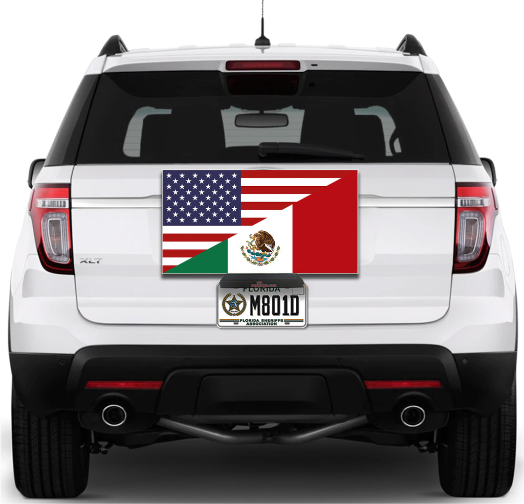 USA/Mexico Flag