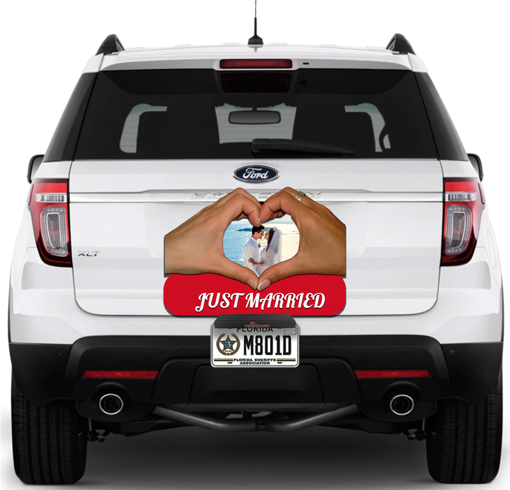 Heart Hands Just Married
