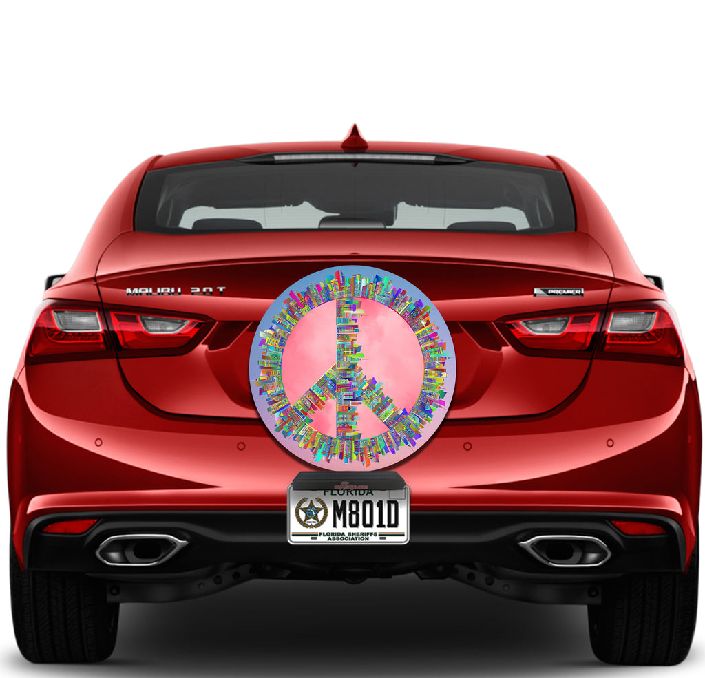 Peace Sign Pink