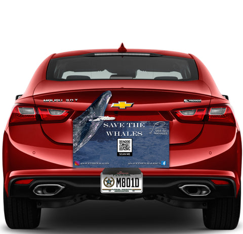 Image of Save the Whales Sign