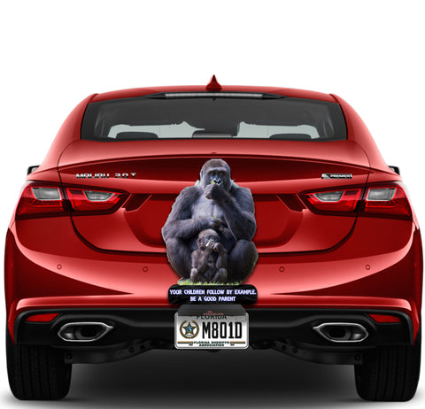 Image of Father and Son Gorillas