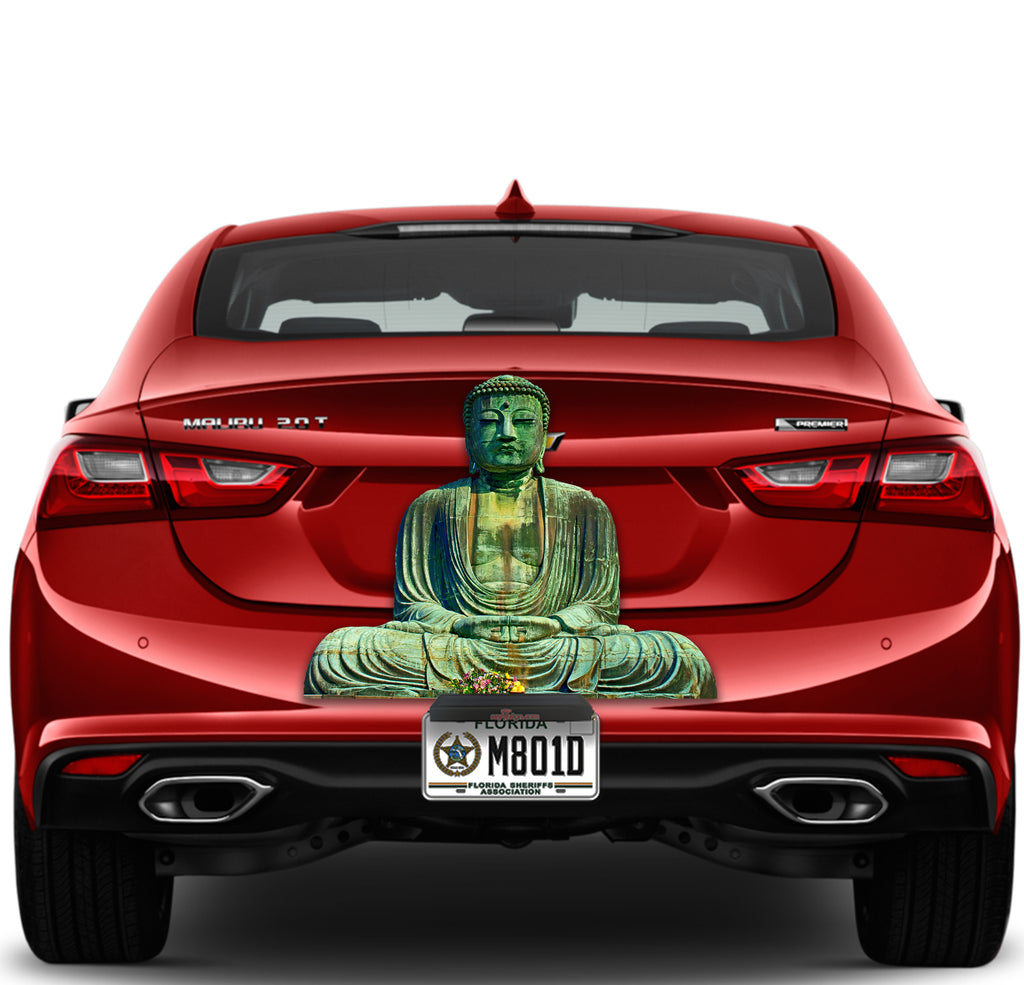 Green Stone Buddha