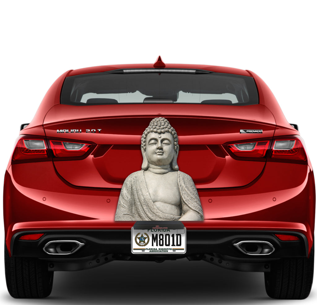 White Stone Buddha