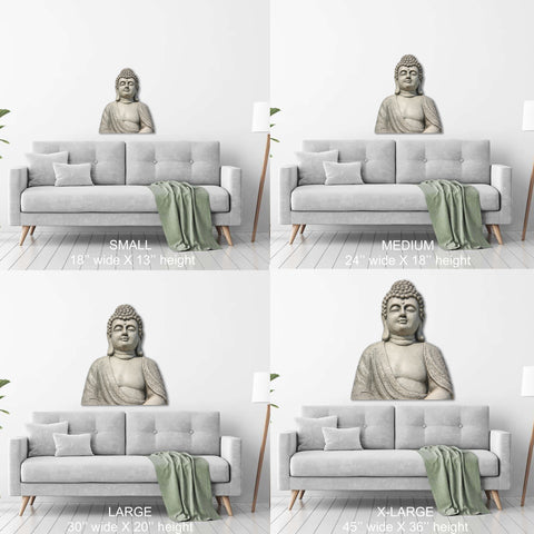 Image of White Stone Buddha