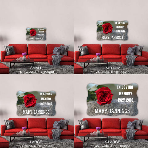 Image of Rose and Slate Memory
