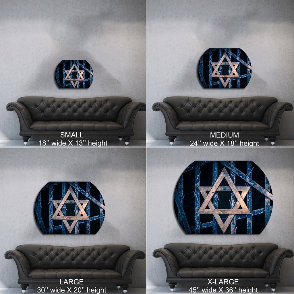 Jewish Star Bronze