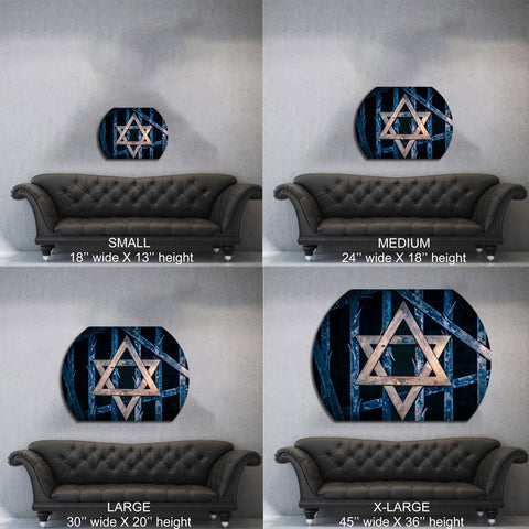 Image of Jewish Star Bronze