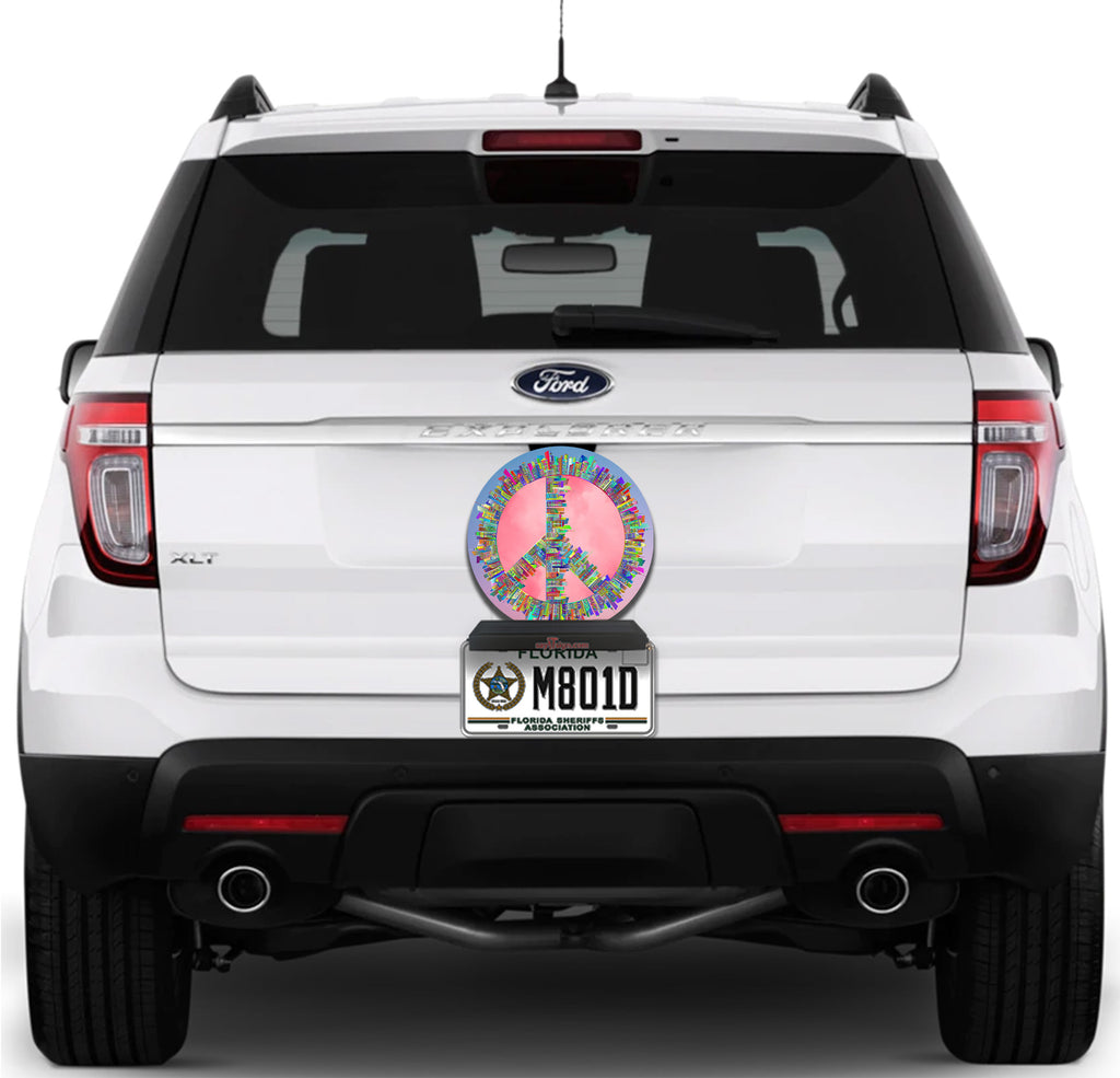Peace Sign Pink