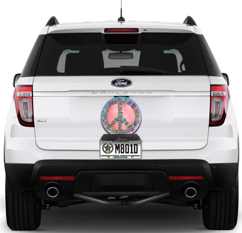 Image of Peace Sign Pink