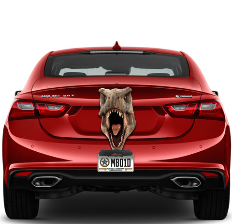 Image of T-Rex Face Sign