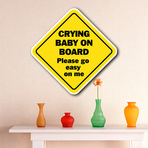 Image of Crying Baby on Board