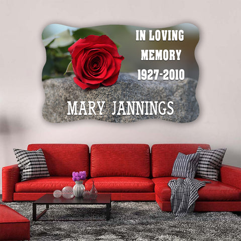 Image of Rose and Slate Memory