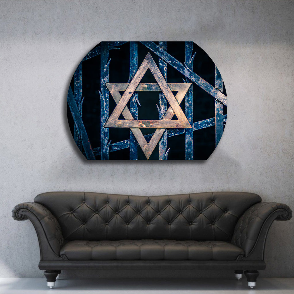 Jewish Star Bronze