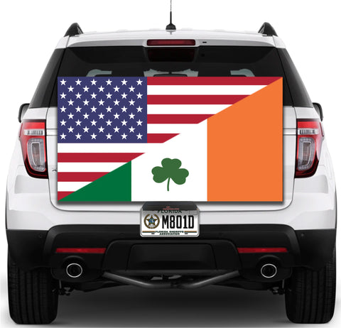 Image of USA/Irish Flag
