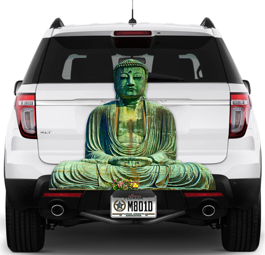 Green Stone Buddha