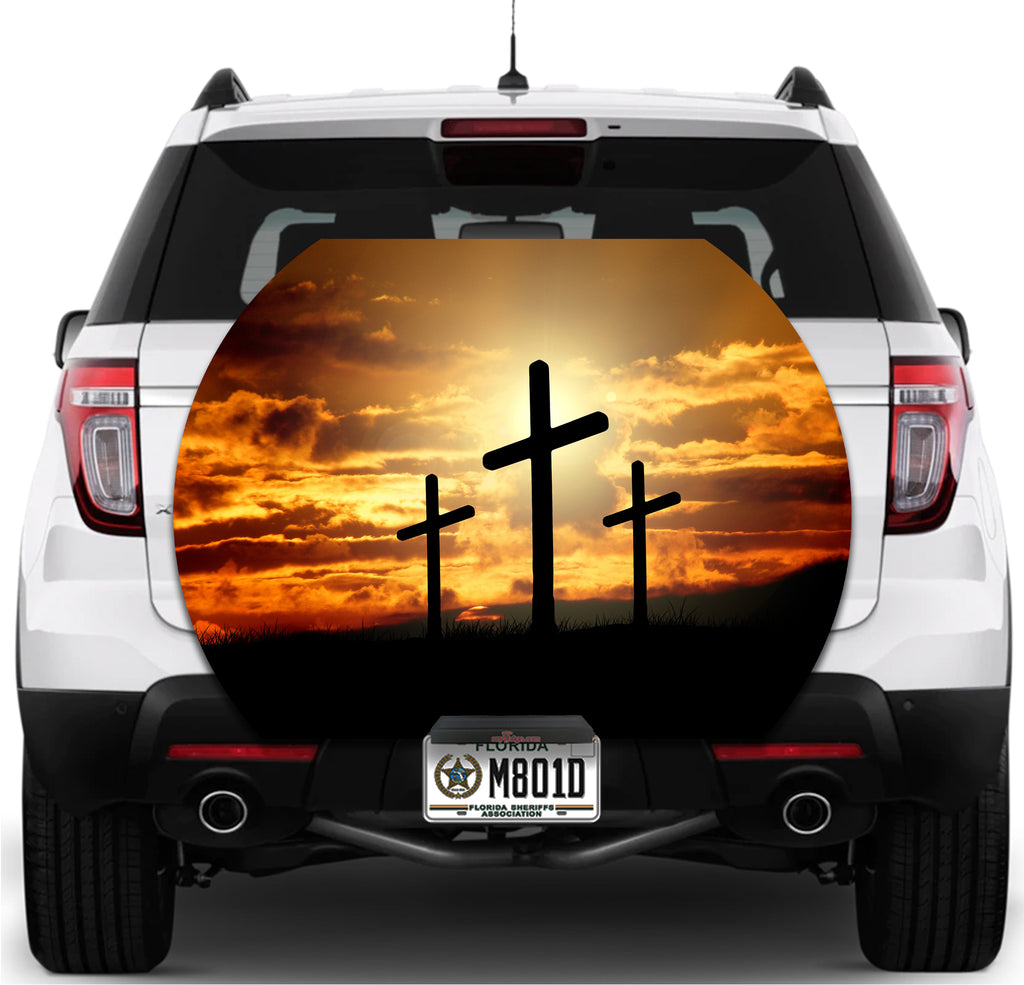 Three Crosses Sunset