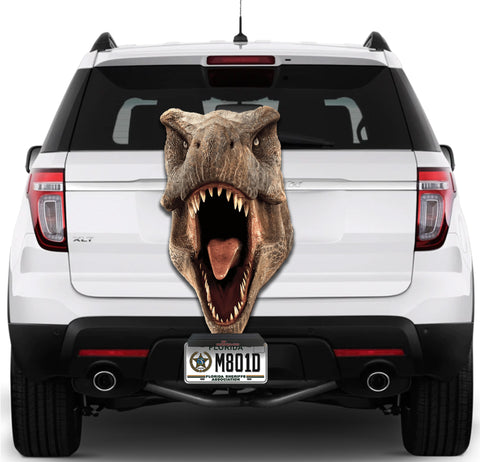 Image of T-Rex Face Sign