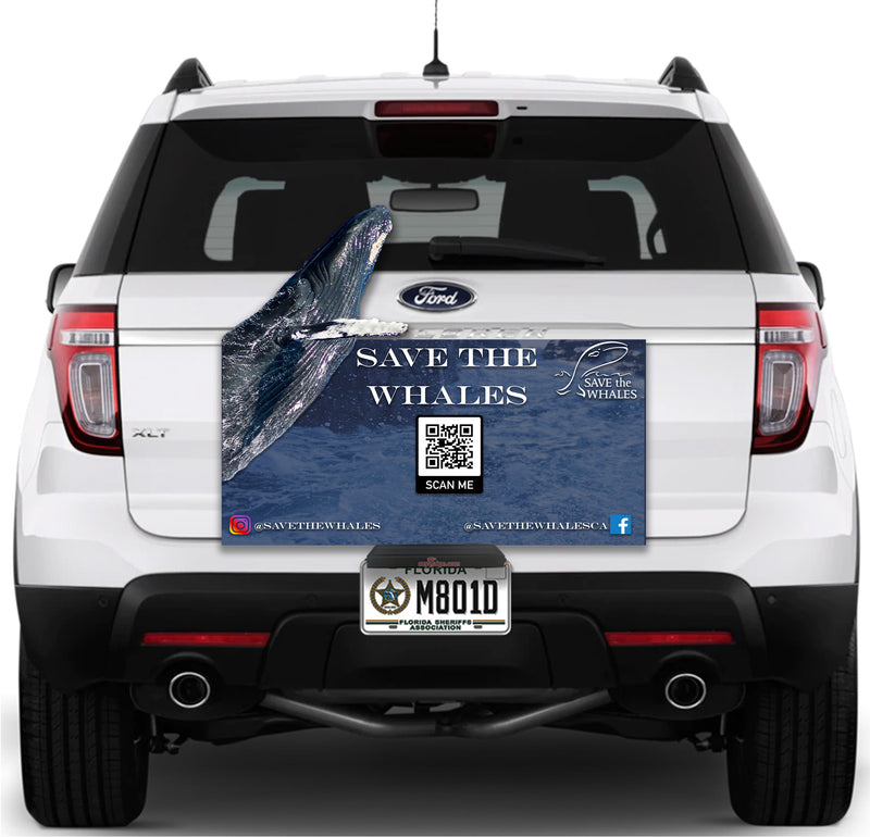 Save the Whales Sign