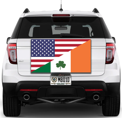 Image of USA/Irish Flag