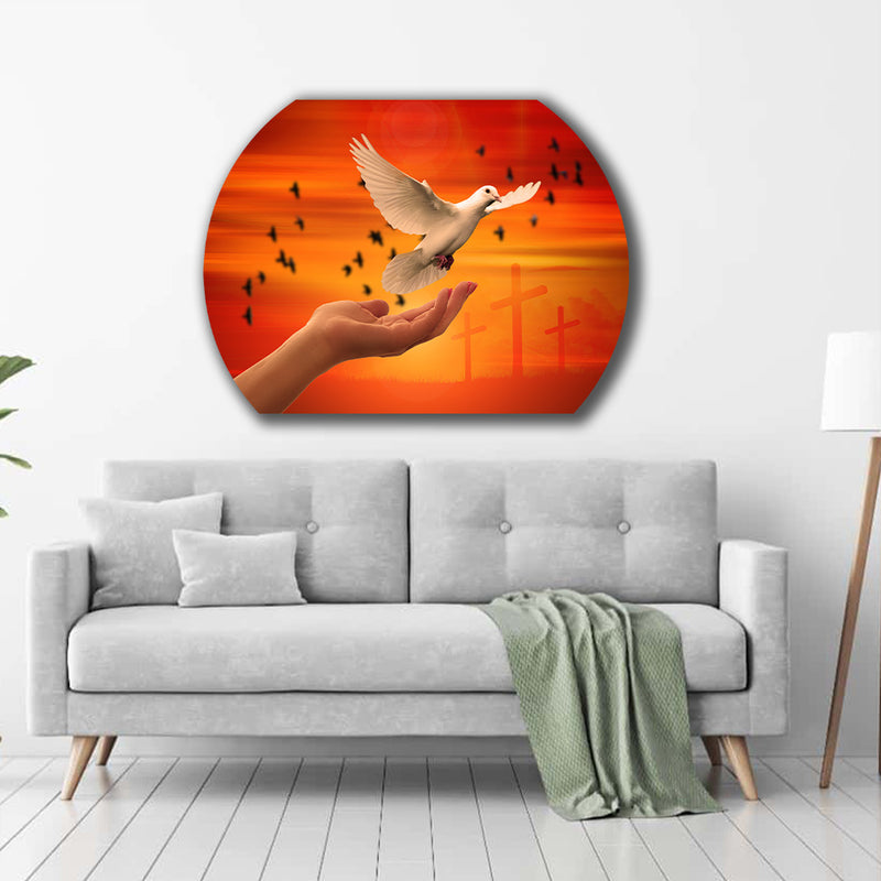 White Dove and the Hand to God