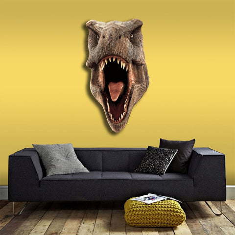 Image of T-Rex Face Sign