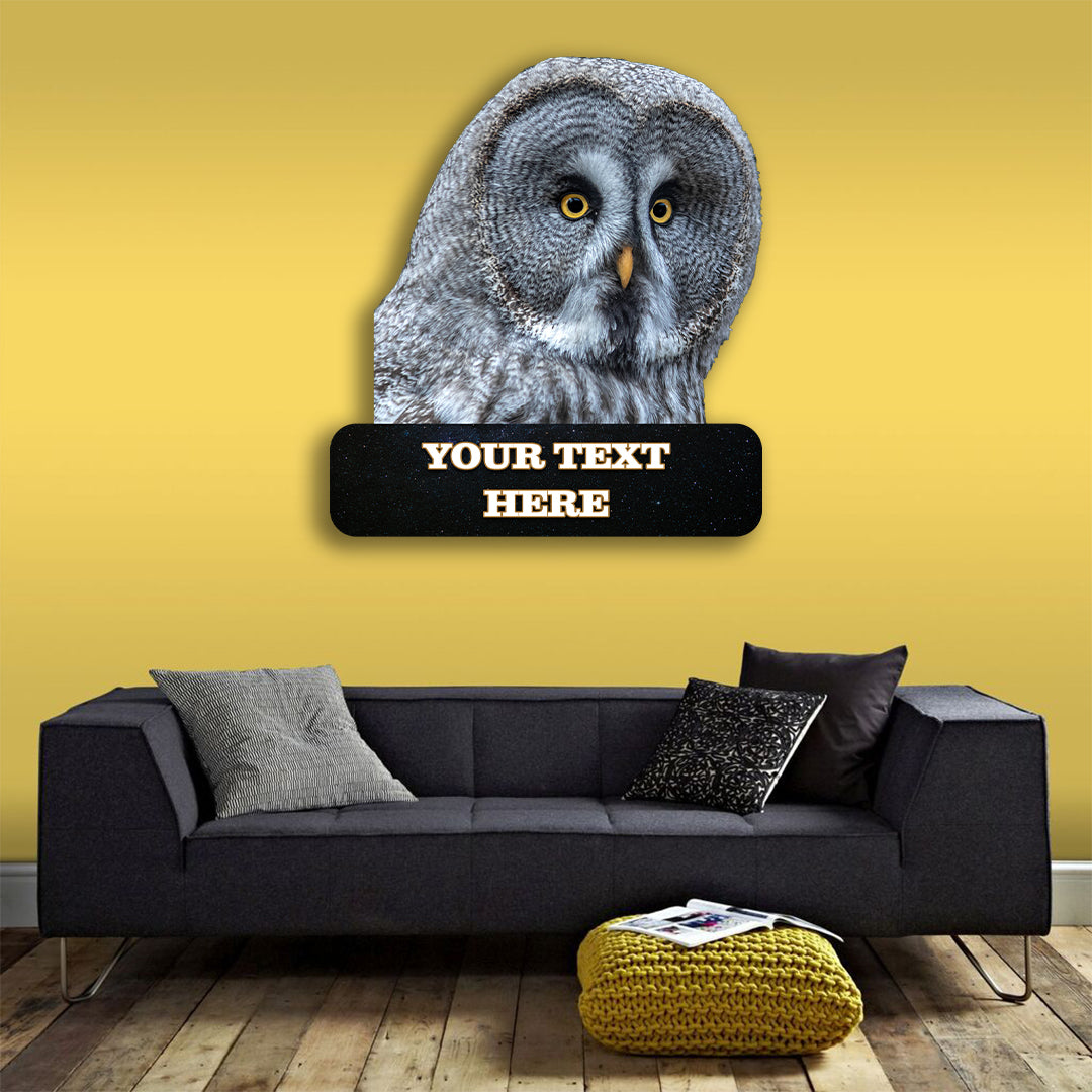Owl "Give a Hoot Don't Pollute"