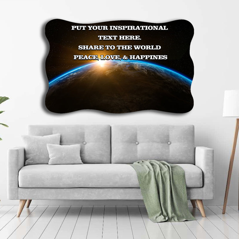 Earth Sunset From Space