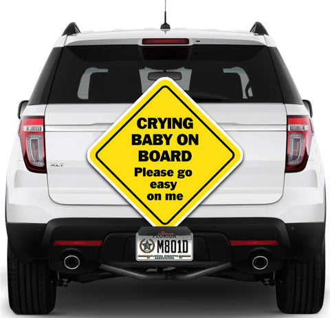 Image of Crying Baby on Board