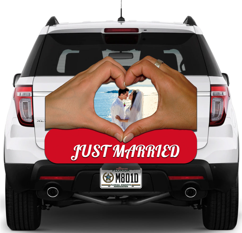 Heart Hands Just Married