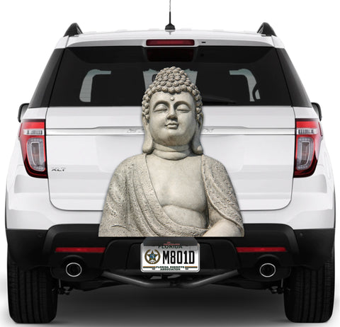 Image of White Stone Buddha